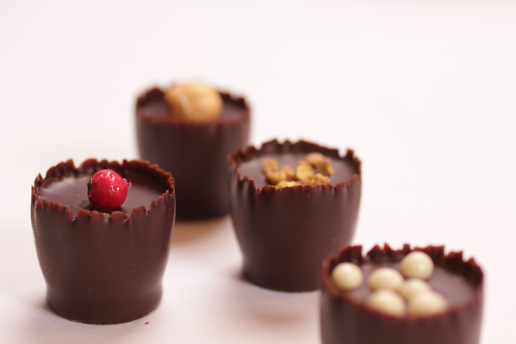 CHOCOLATE CUP PRALINE IN 4PC GIFT BOX